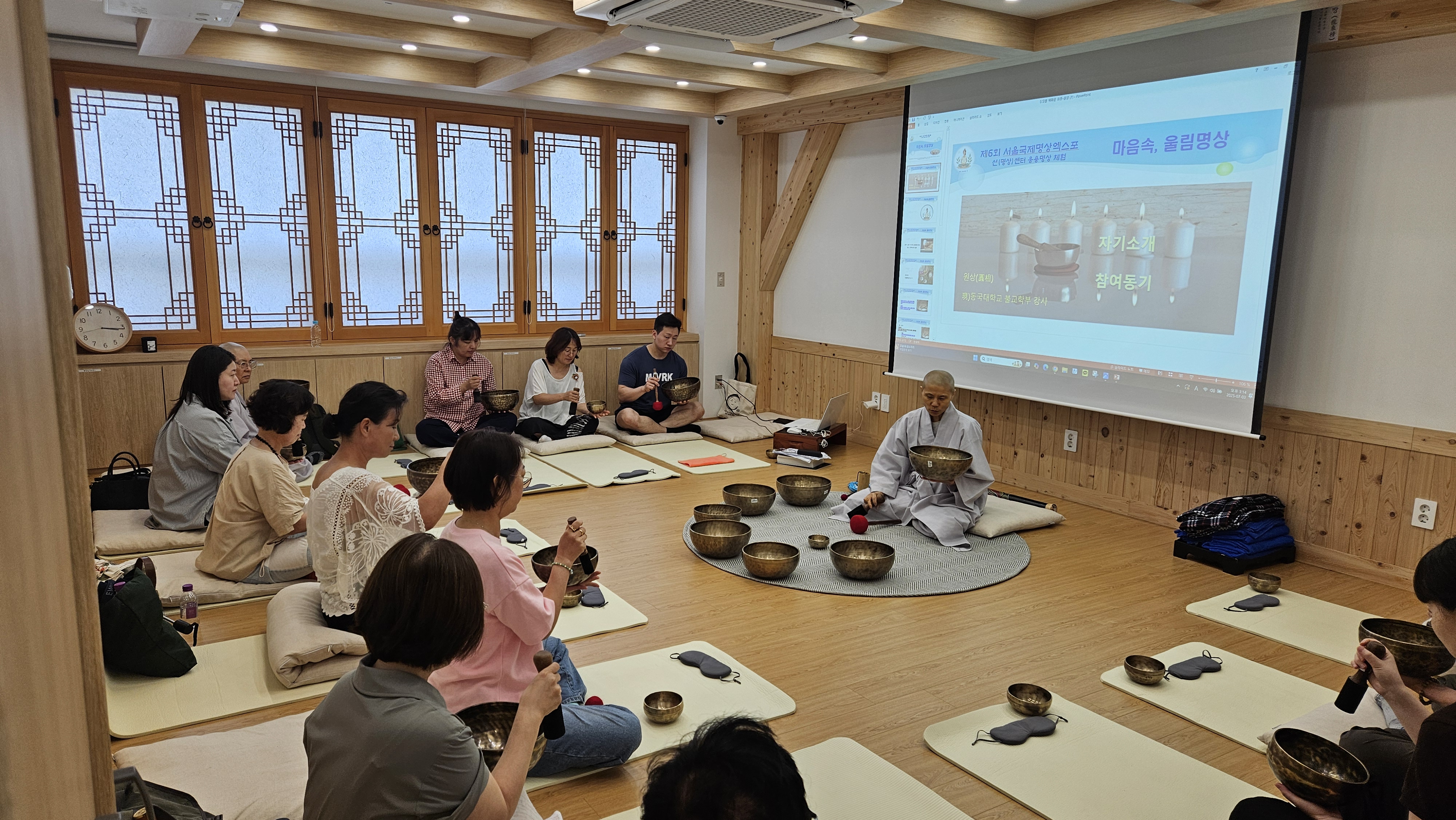 [선명상센터 응용명상체험] 원상스님 - 마음 속, 울림명상 7월3일