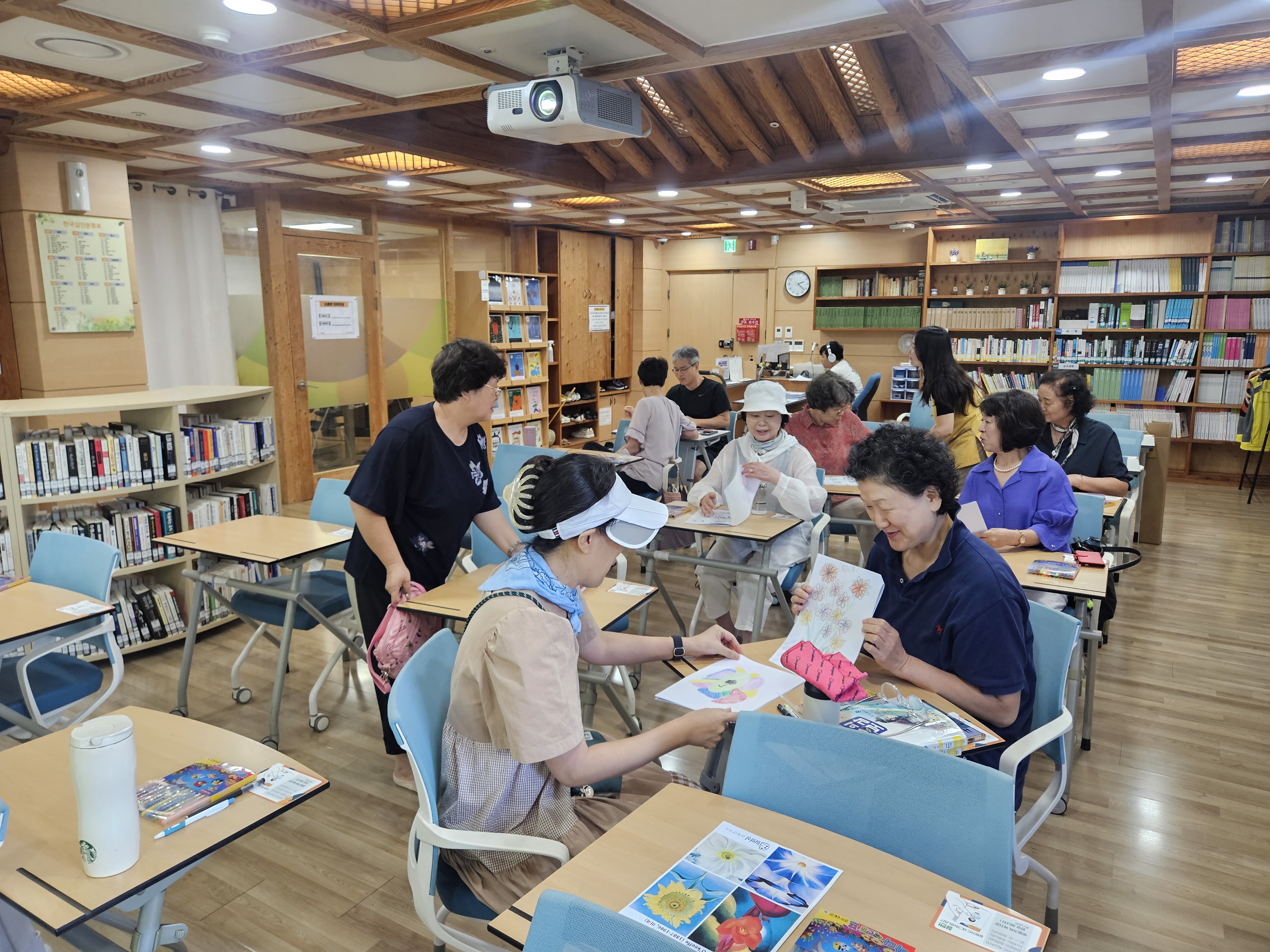 [꽃 피는 사랑명상] 정인 선생님 - 종로노인종합복지관 9월2일 