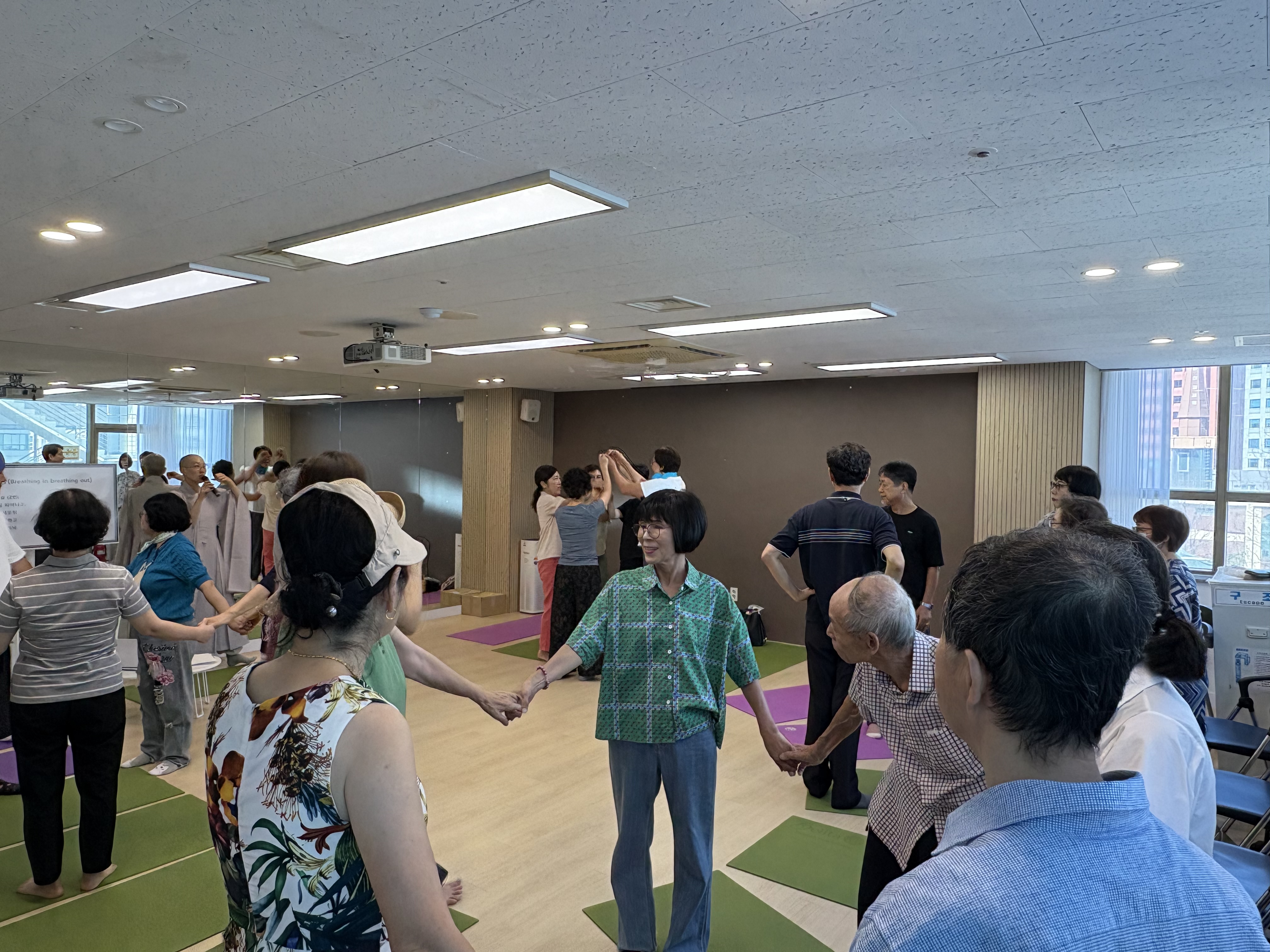 [들숨날숨 노래명상] 범준스님 - 중림종합사회복지관 9월5일